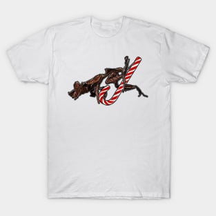 Phyllocrania paradoxa female X-Mas T-Shirt